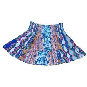 NWT RAMY BROOK Tiered Ruffle Mini Skirt SIZE XS